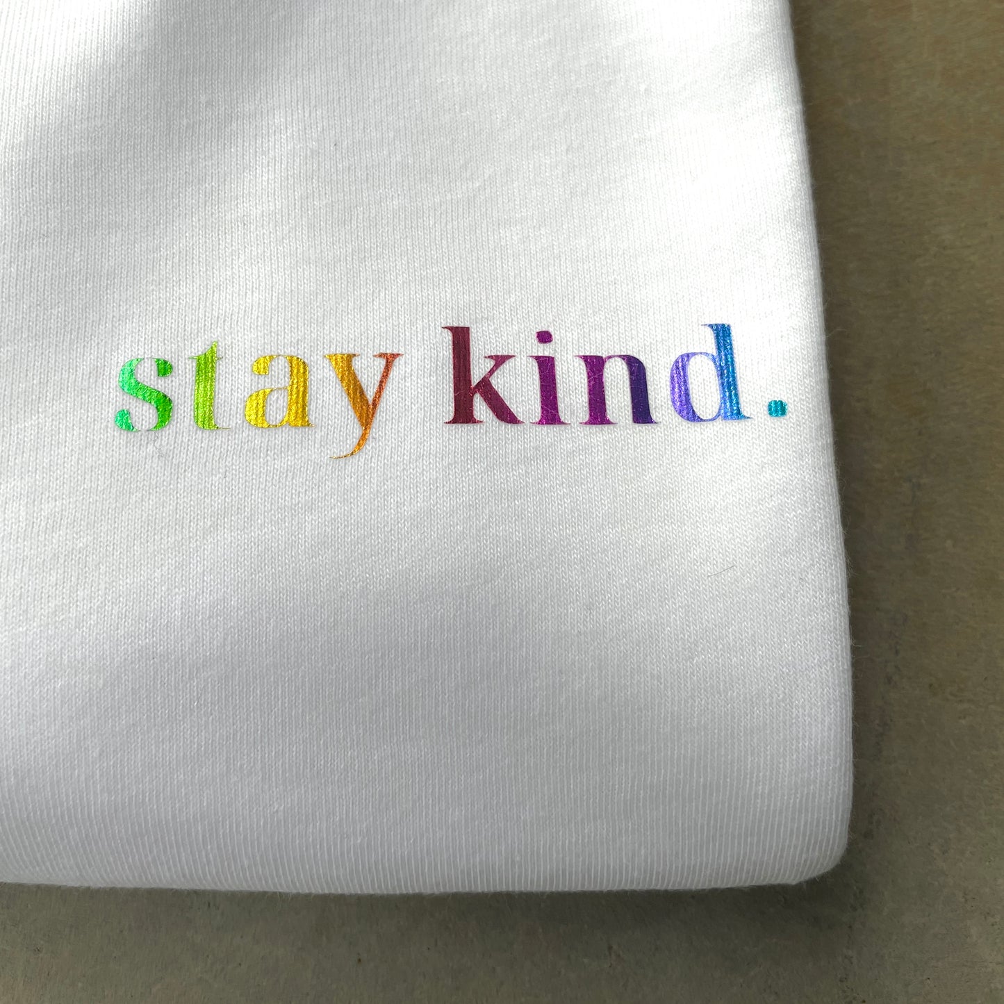 Stay kind ladies pride tank